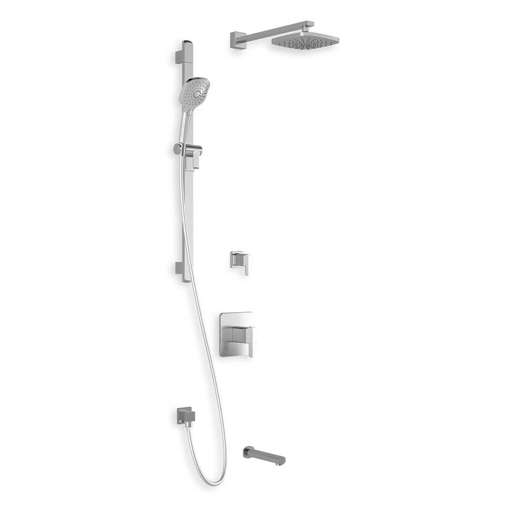 Bathworks ShowroomsKaliaGRAFIK™ TD3 AQUATONIK™ T/P Shower System with Wallarm Chrome