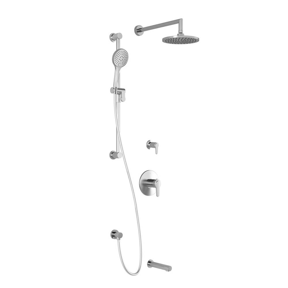 Bathworks ShowroomsKaliaKONTOUR™ TD3 AQUATONIK™ T/P Shower System with Wallarm Chrome