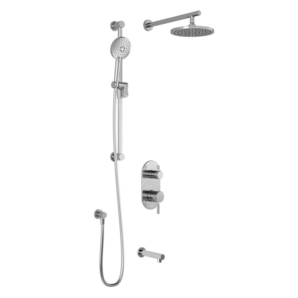 Bathworks ShowroomsKaliaPRECISO™ TD3 AQUATONIK™ T/P with Diverter Shower System with Wallarm Chrome