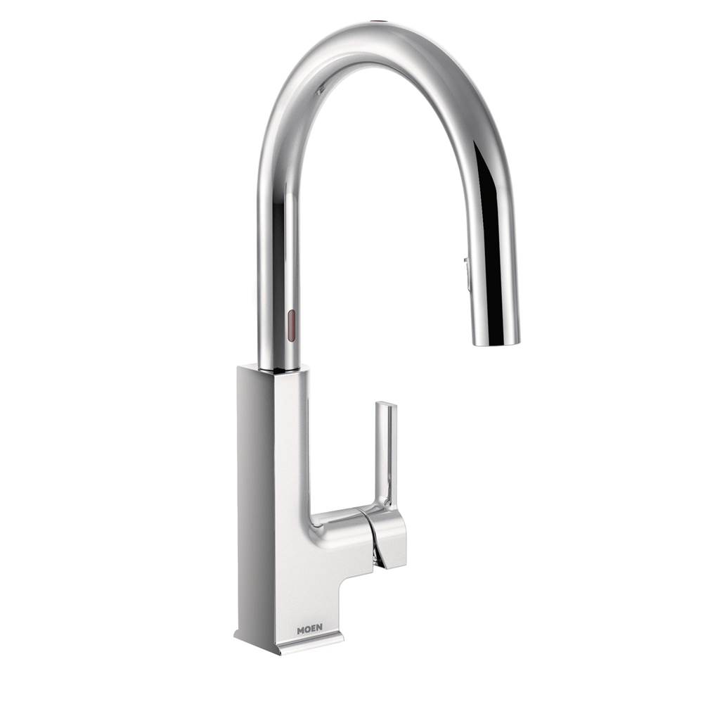 Moen Canada Sto Chrome One-Handle High Arc Pulldown Kitchen Faucet