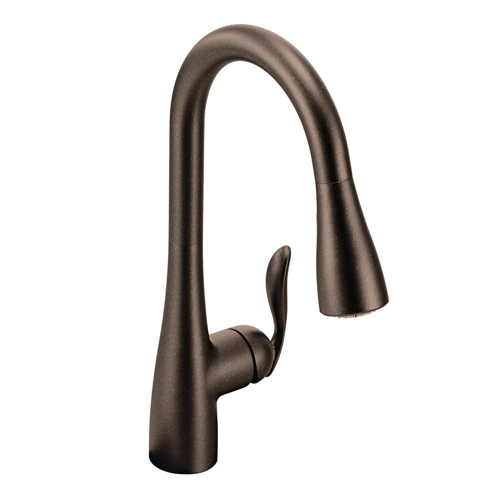 Moen Canada Arbor Oil Rubbed Bronze One-Handle High Arc Pulldown Kitchen Faucet