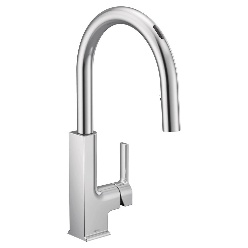 Moen Canada Sto Chrome One-Handle High Arc Pulldown Kitchen Faucet