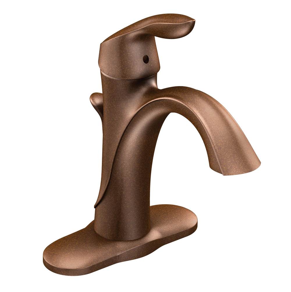 Bathworks ShowroomsMoen CanadaEva Oil Rubbed Bronze One-Handle High Arc Bathroom Faucet