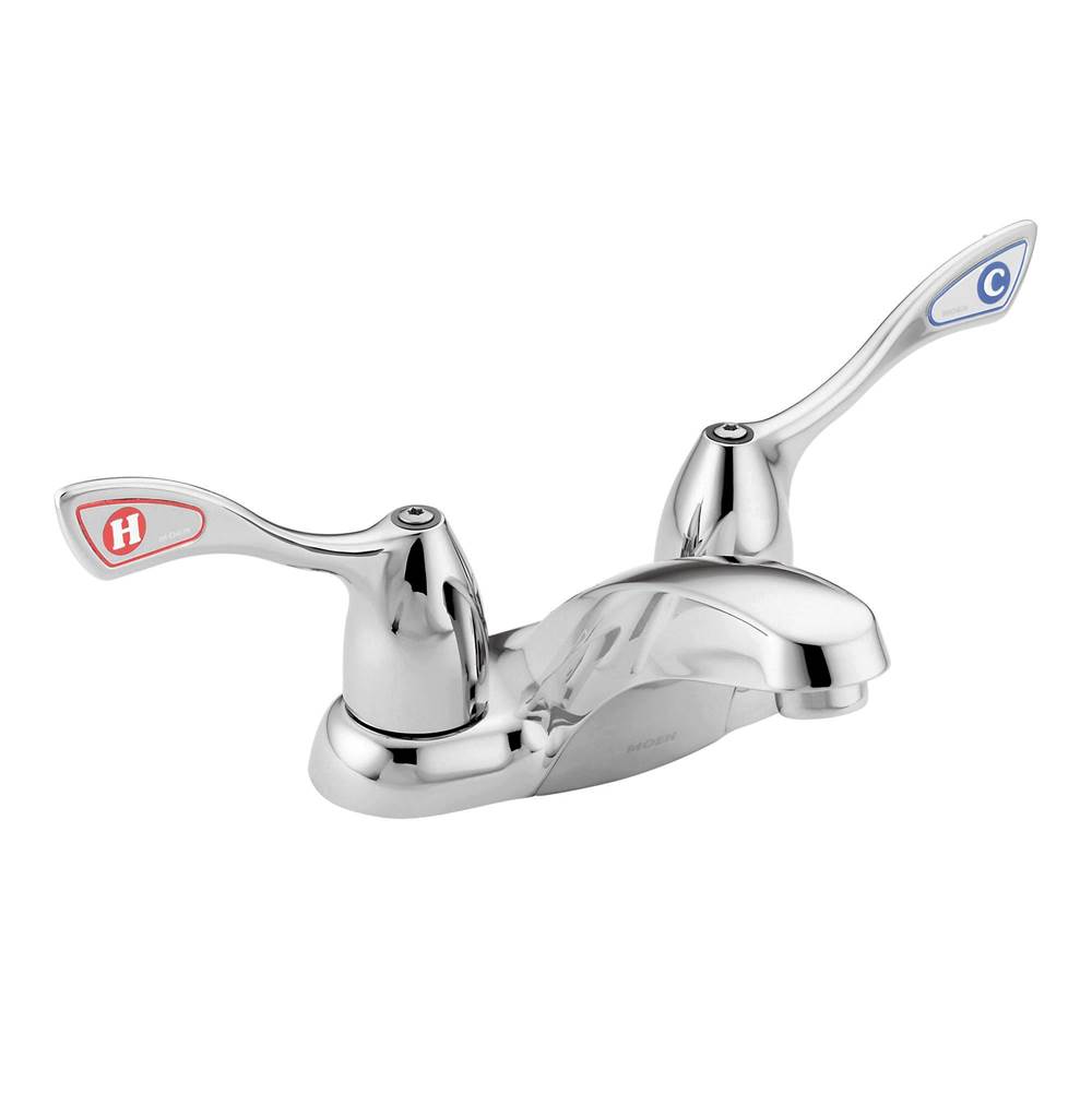 Bathworks ShowroomsMoen CanadaM-Bition Double Handle Centerset Bathroom Faucet