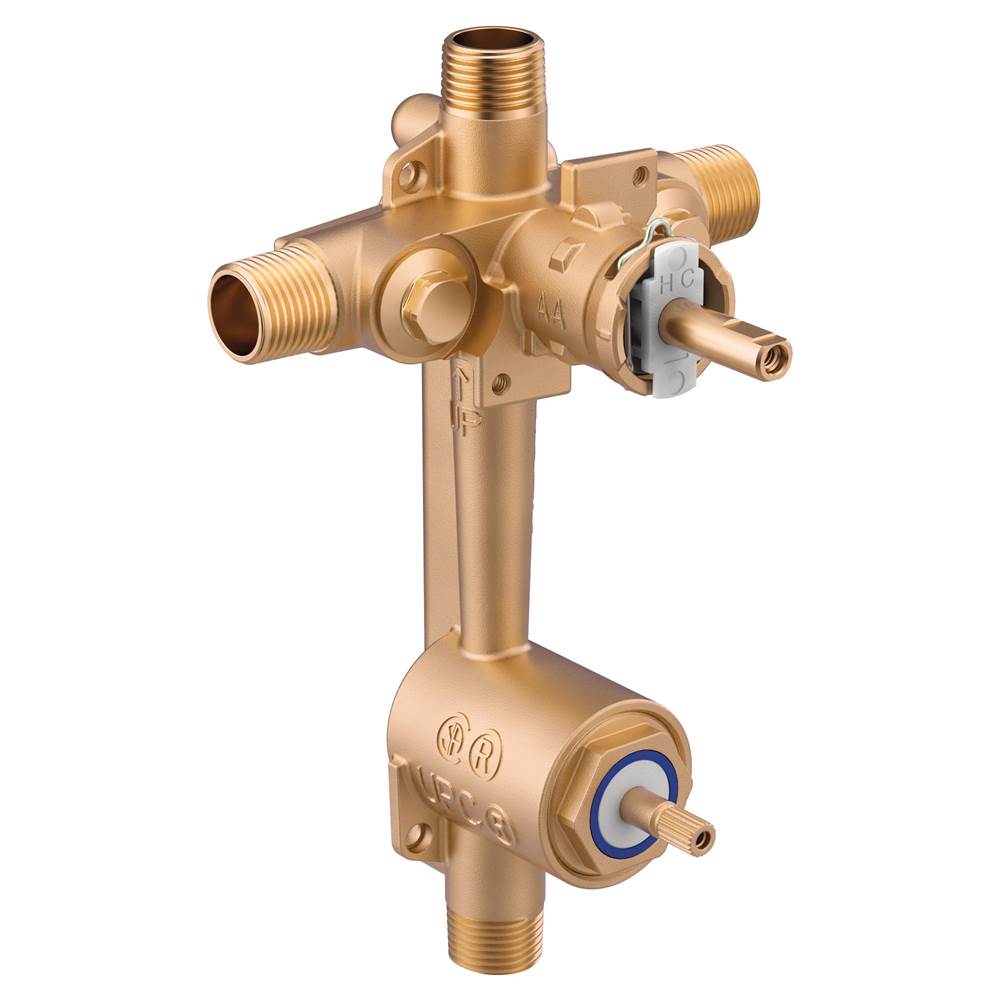 Bathworks ShowroomsMoen CanadaM-Pact Posi-Temp With Diverter 1/2'' Cc Ips Connection Includes Pressure Balancing