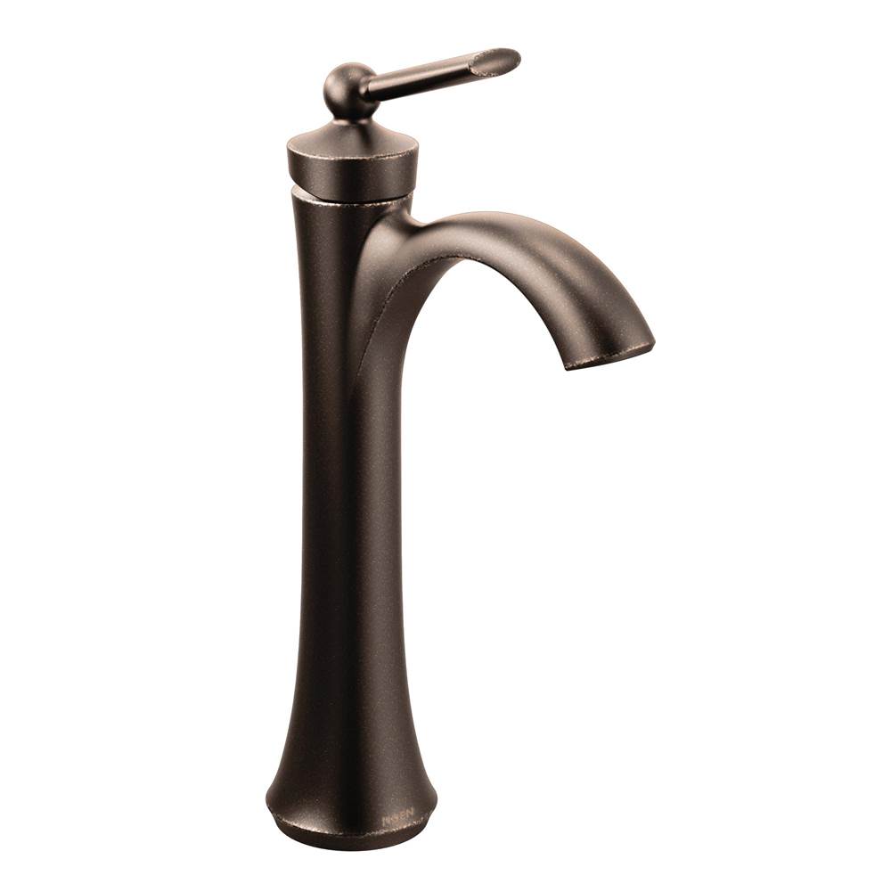 Bathworks ShowroomsMoen CanadaWynford Oil Rubbed Bronze One-Handle High Arc Vessel Bathroom Faucet
