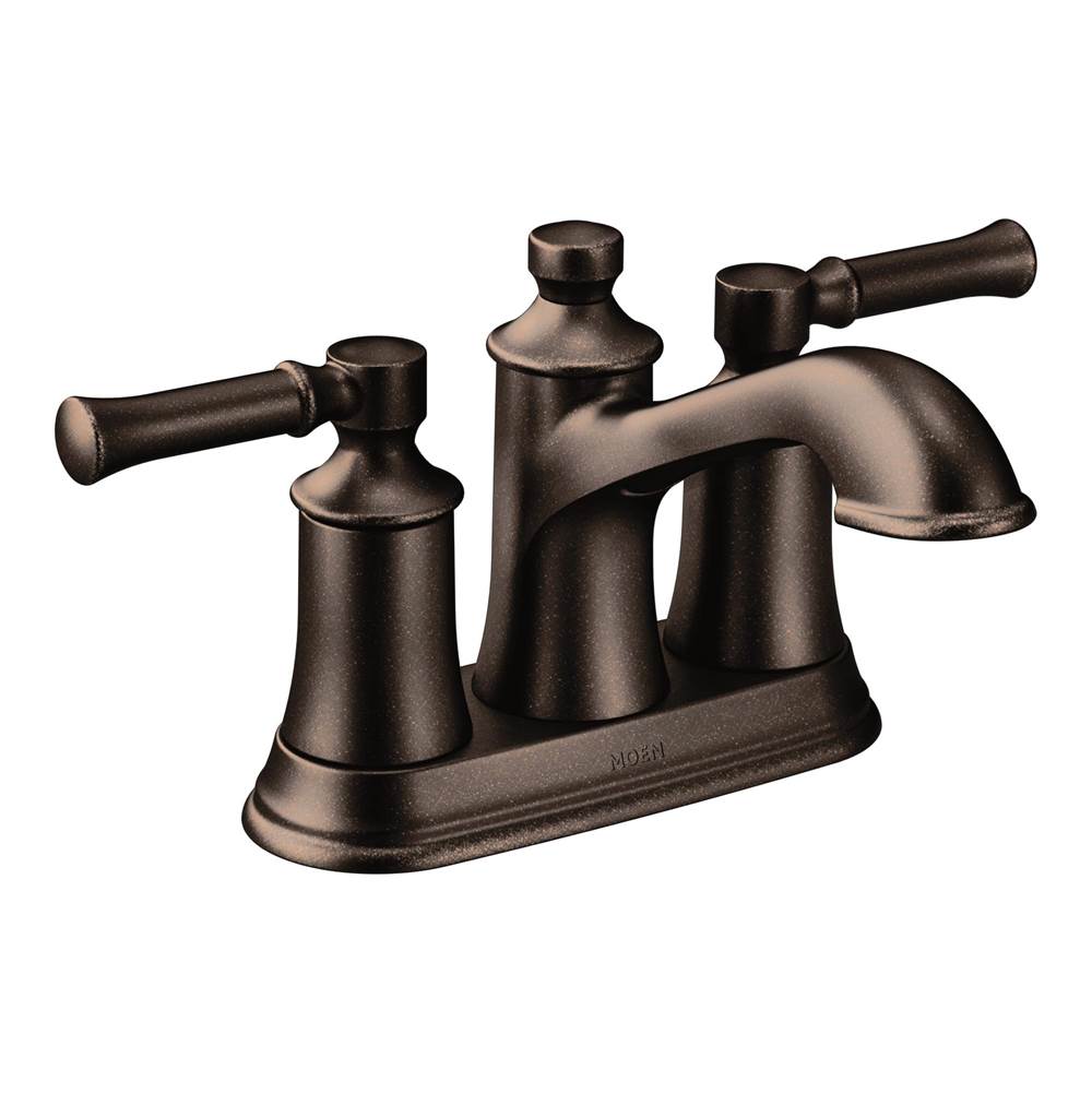 Bathworks ShowroomsMoen CanadaDartmoor Oil Rubbed Bronze Two-Handle High Arc Bathroom Faucet