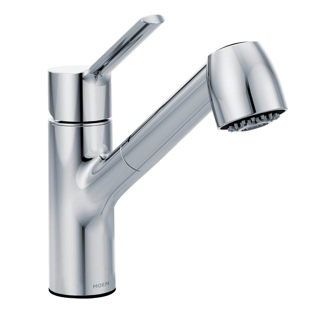 Bathworks ShowroomsMoen CanadaMethod Chrome One-Handle Pullout Kitchen Faucet