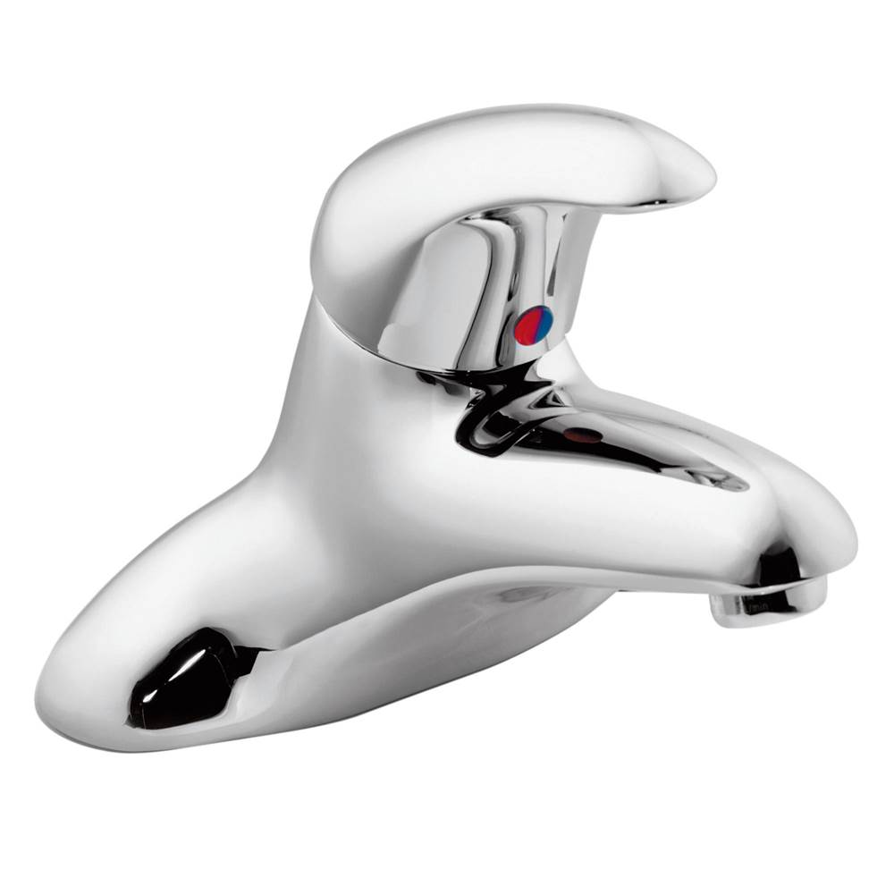 Moen Canada Commercial M-Dura 4-Inch Centerset Bathroom Faucet with Drain 2.2 gpm, Chrome