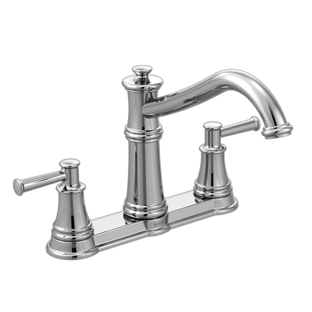 Bathworks ShowroomsMoen CanadaBelfield Chrome Two-Handle High Arc Kitchen Faucet