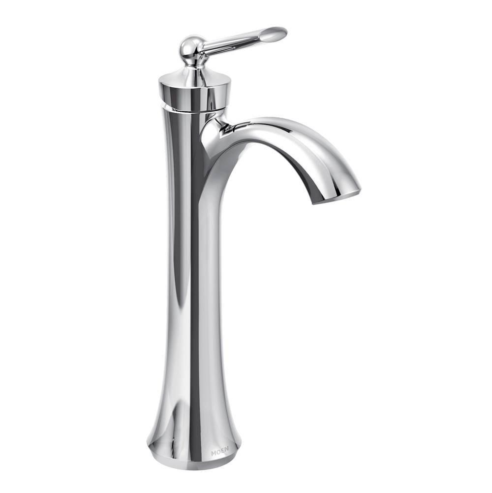 Bathworks ShowroomsMoen CanadaWynford Chrome One-Handle High Arc Vessel Bathroom Faucet