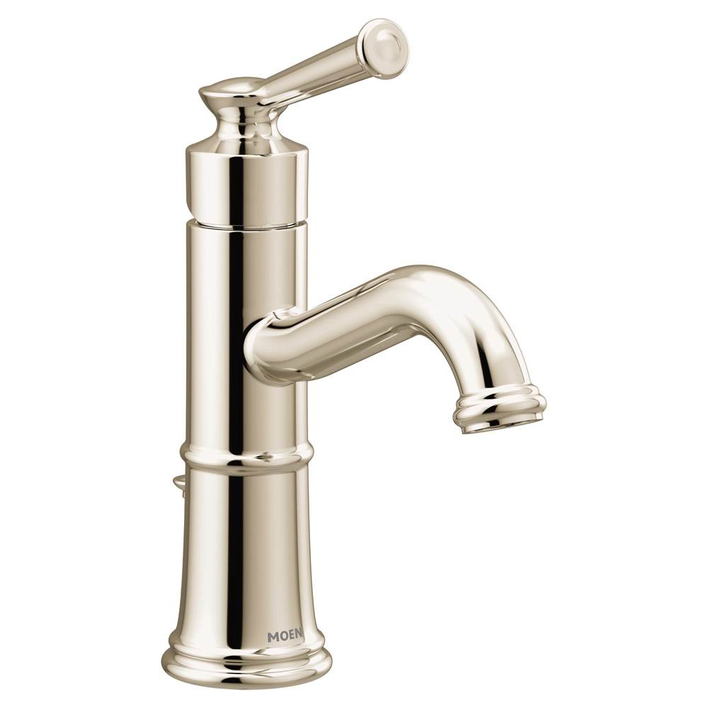 Moen Canada Belfield Polished Nickel One-Handle High Arc Bathroom Faucet