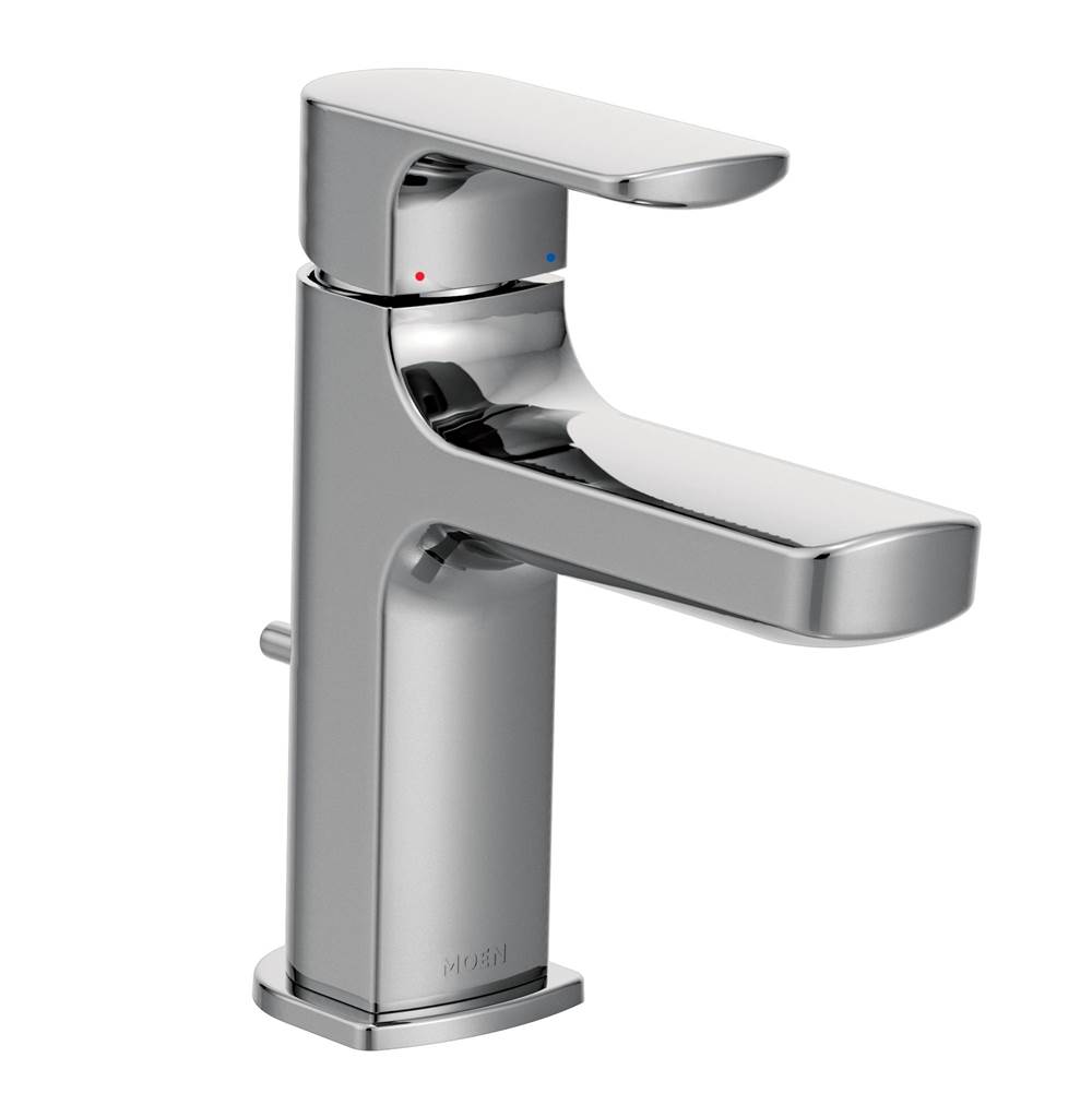 Bathworks ShowroomsMoen CanadaRizon Chrome One-Handle Low Arc Bathroom Faucet