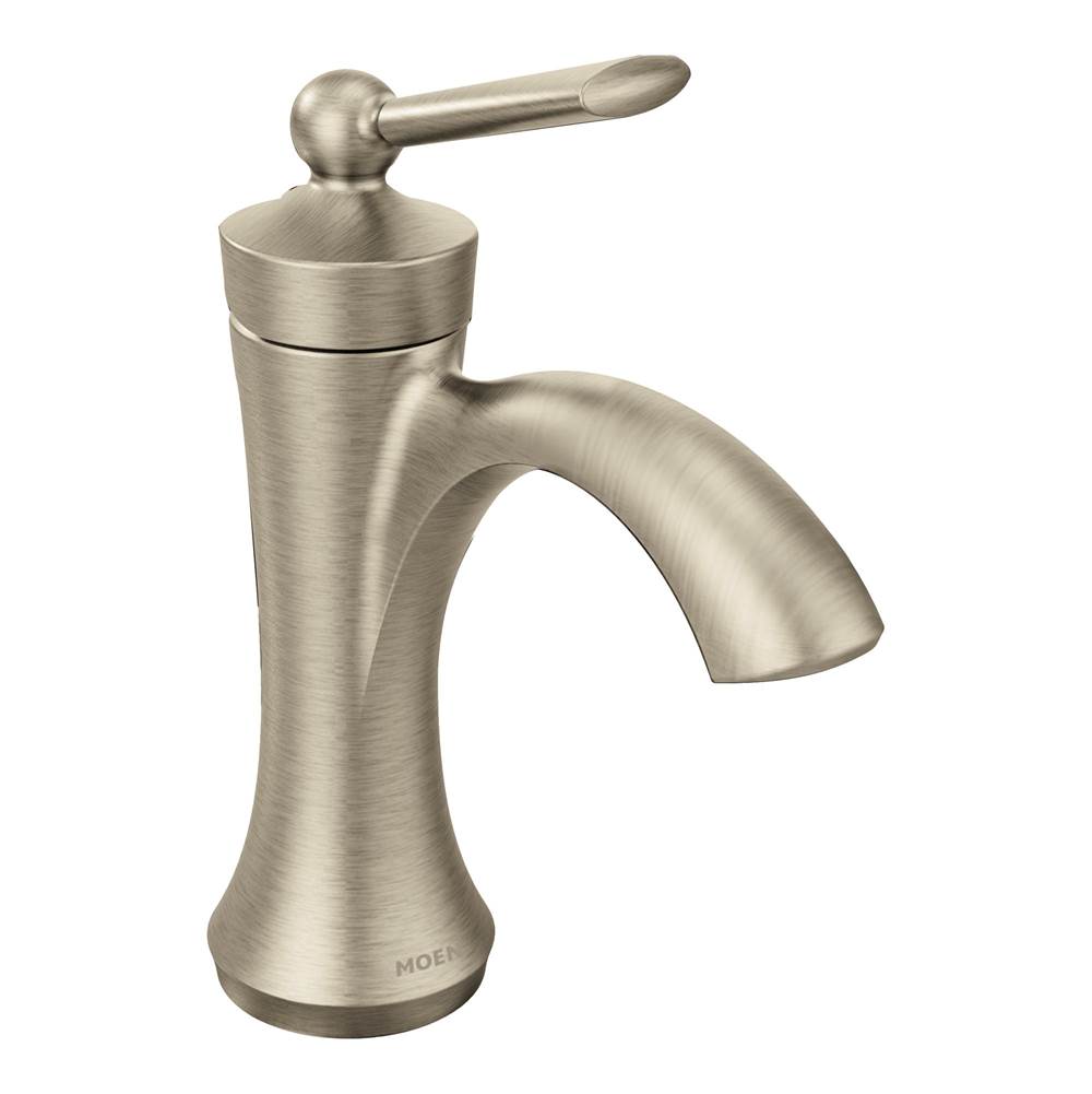 Moen Canada Wynford Brushed Nickel One-Handle High Arc Bathroom Faucet