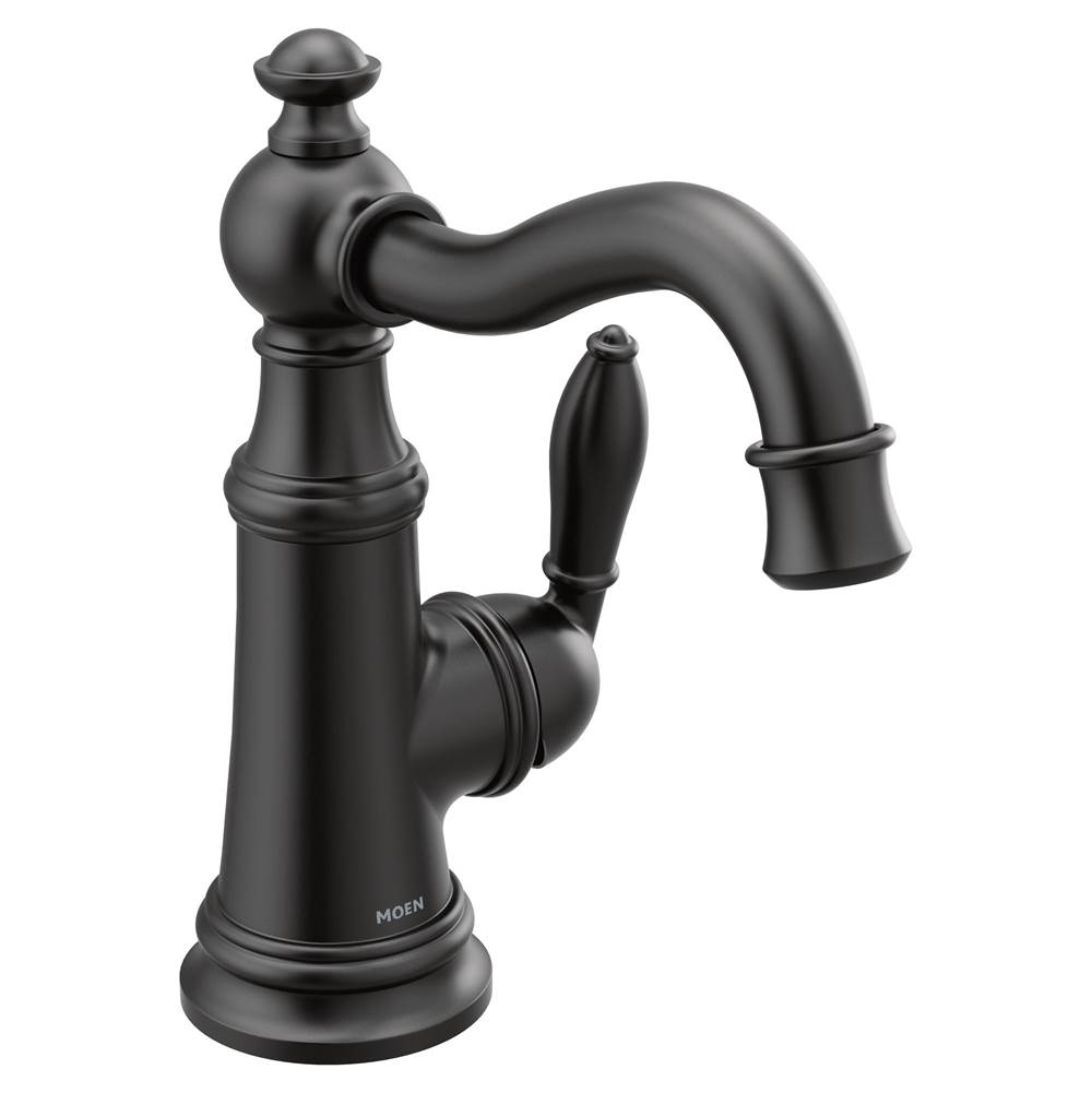 Moen Canada Single Hole Bathroom Sink Faucets item S42107BL