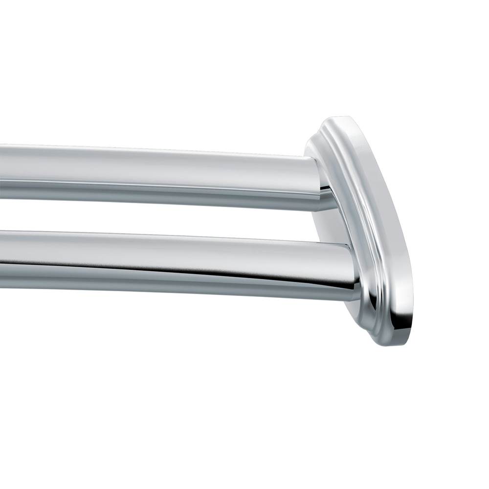 Bathworks ShowroomsMoen CanadaCurved 57-60 Double Shower Rod Ch