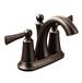 Moen Canada - 4505ORB - Centerset Bathroom Sink Faucets