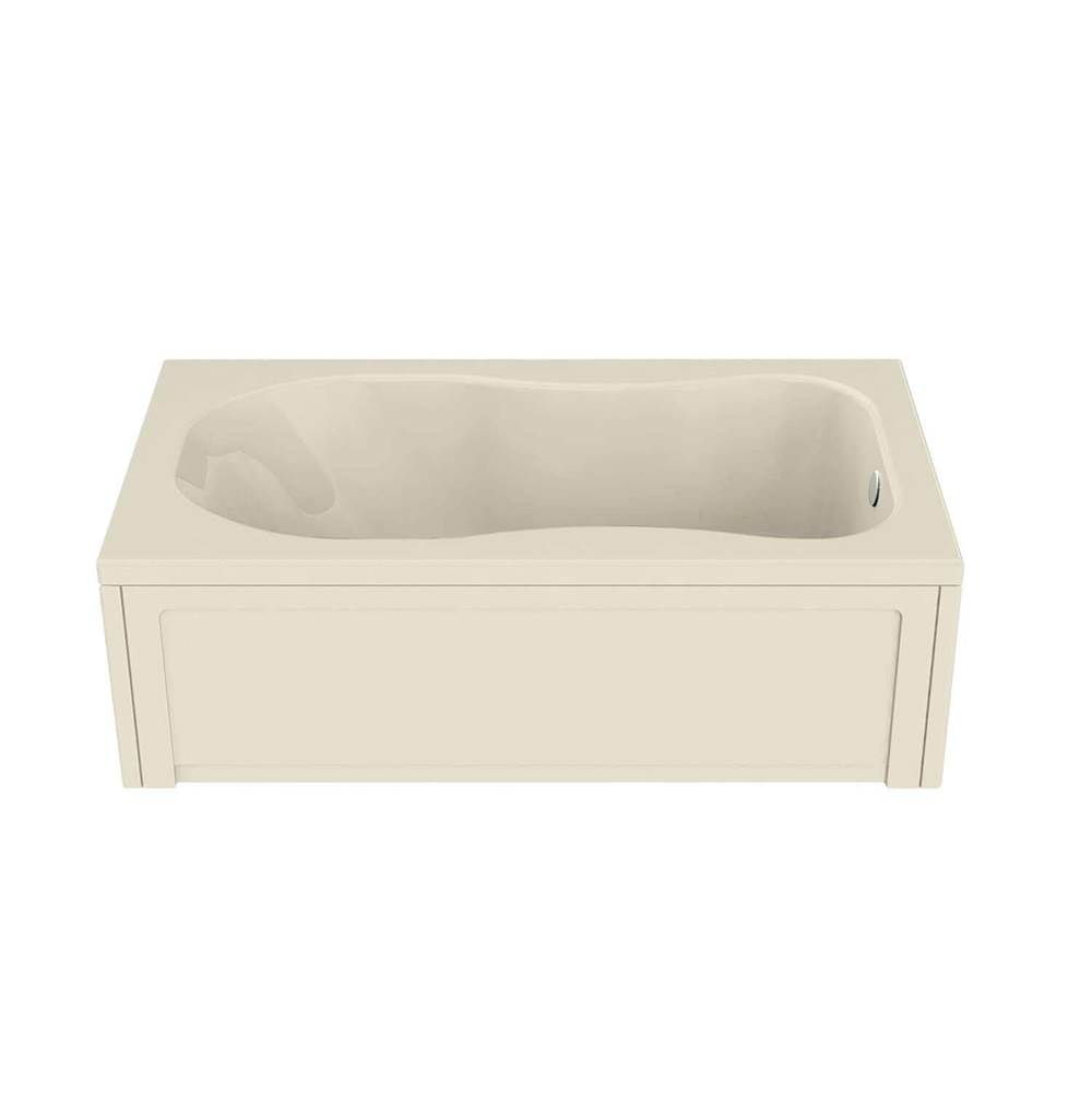 Bathworks ShowroomsMaax CanadaTopaz 59.75 in. x 36 in. Alcove Bathtub with Combined Hydromax/Aerofeel System End Drain in Bone