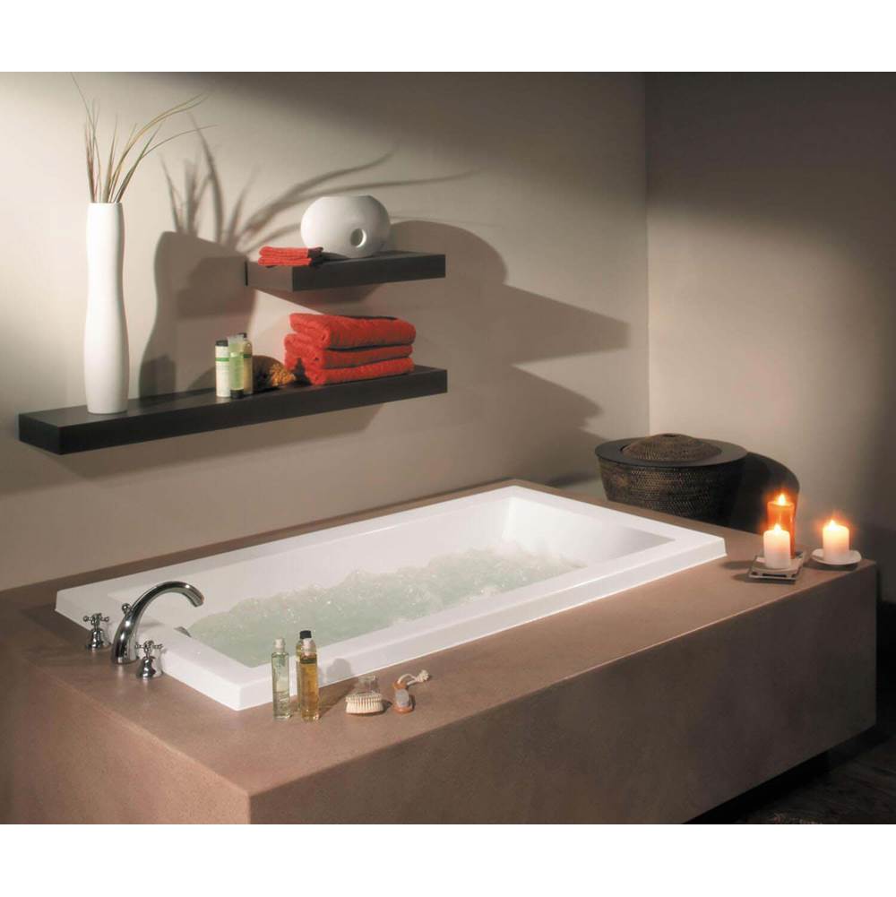 Bathworks ShowroomsMaax CanadaAiiki 72 in. x 36 in. Drop-in Bathtub with Hydrofeel System End Drain in White