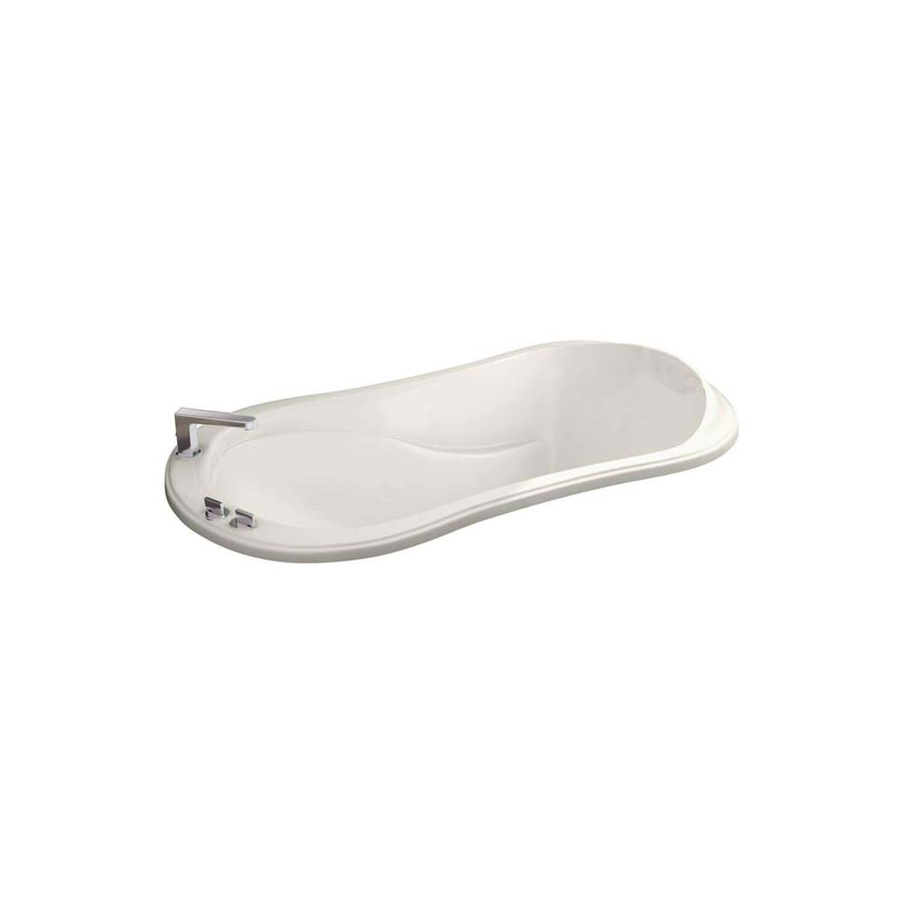 Bathworks ShowroomsMaax CanadaVichy 60.125 in. x 33.625 in. Drop-in Bathtub with End Drain in Biscuit