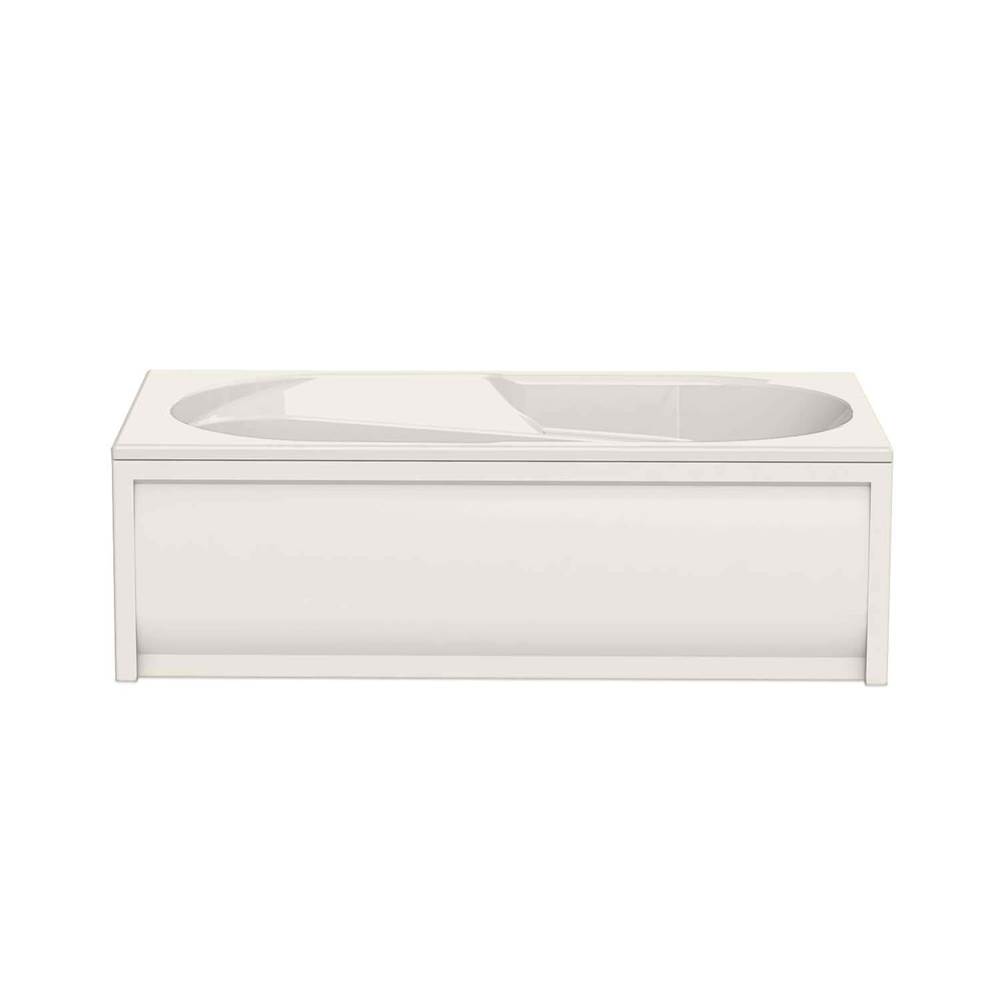 Bathworks ShowroomsMaax CanadaBaccarat 71.5 in. x 35.625 in. Alcove Bathtub with Aerofeel System End Drain in Biscuit