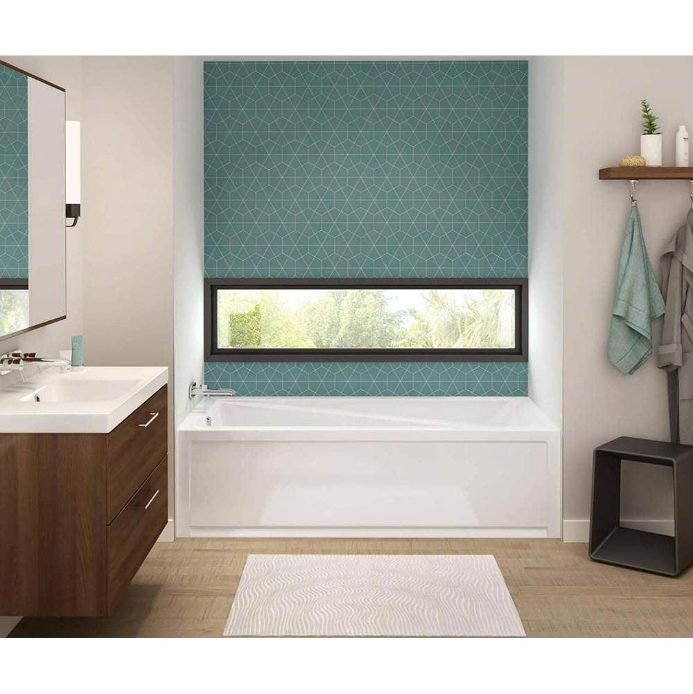 Bathworks ShowroomsMaax CanadaExhibit IFS 71.875 in. x 36 in. Alcove Bathtub with Aeroeffect System Right Drain in White