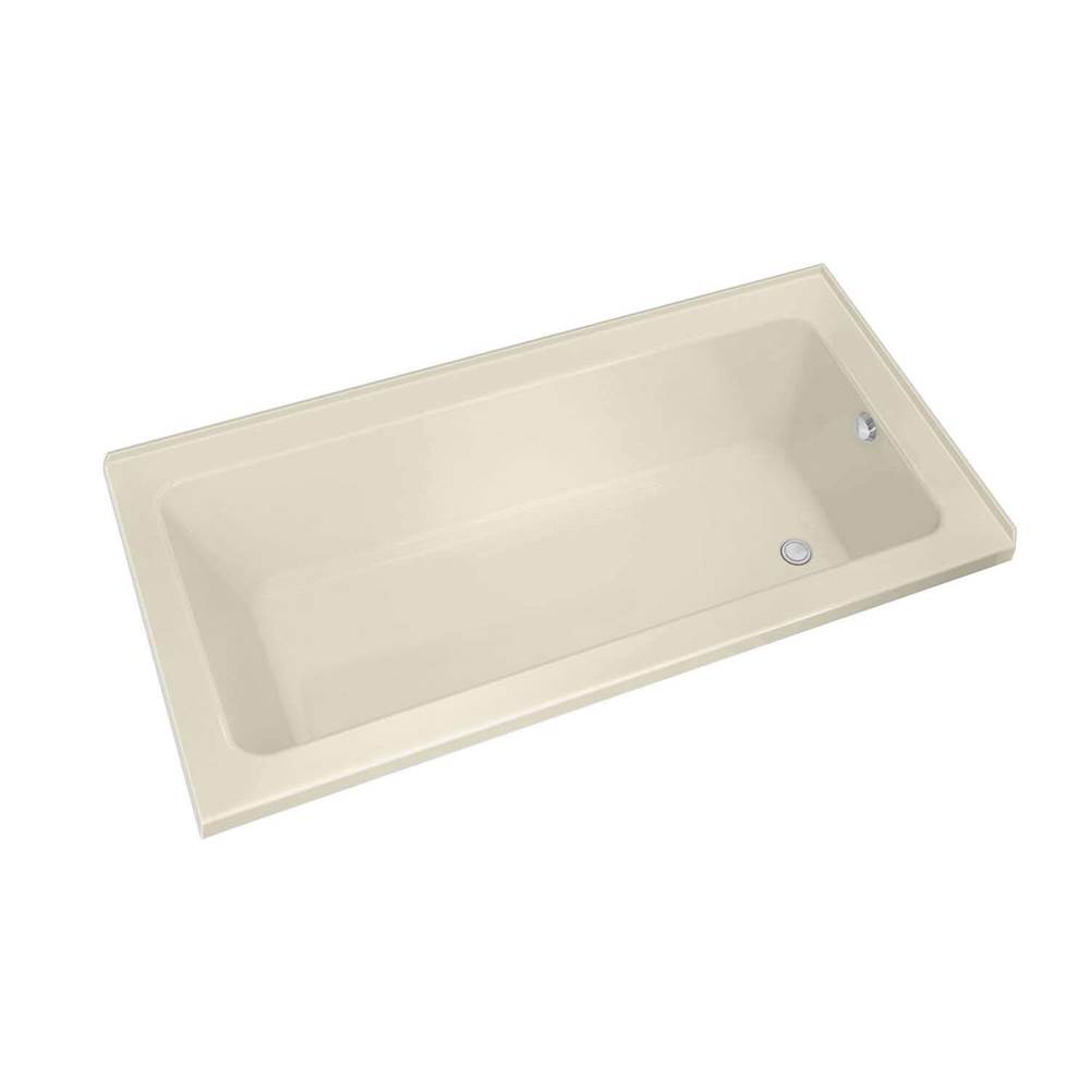 Bathworks ShowroomsMaax CanadaPose IF 59.625 in. x 29.875 in. Corner Bathtub with Whirlpool System Right Drain in Bone
