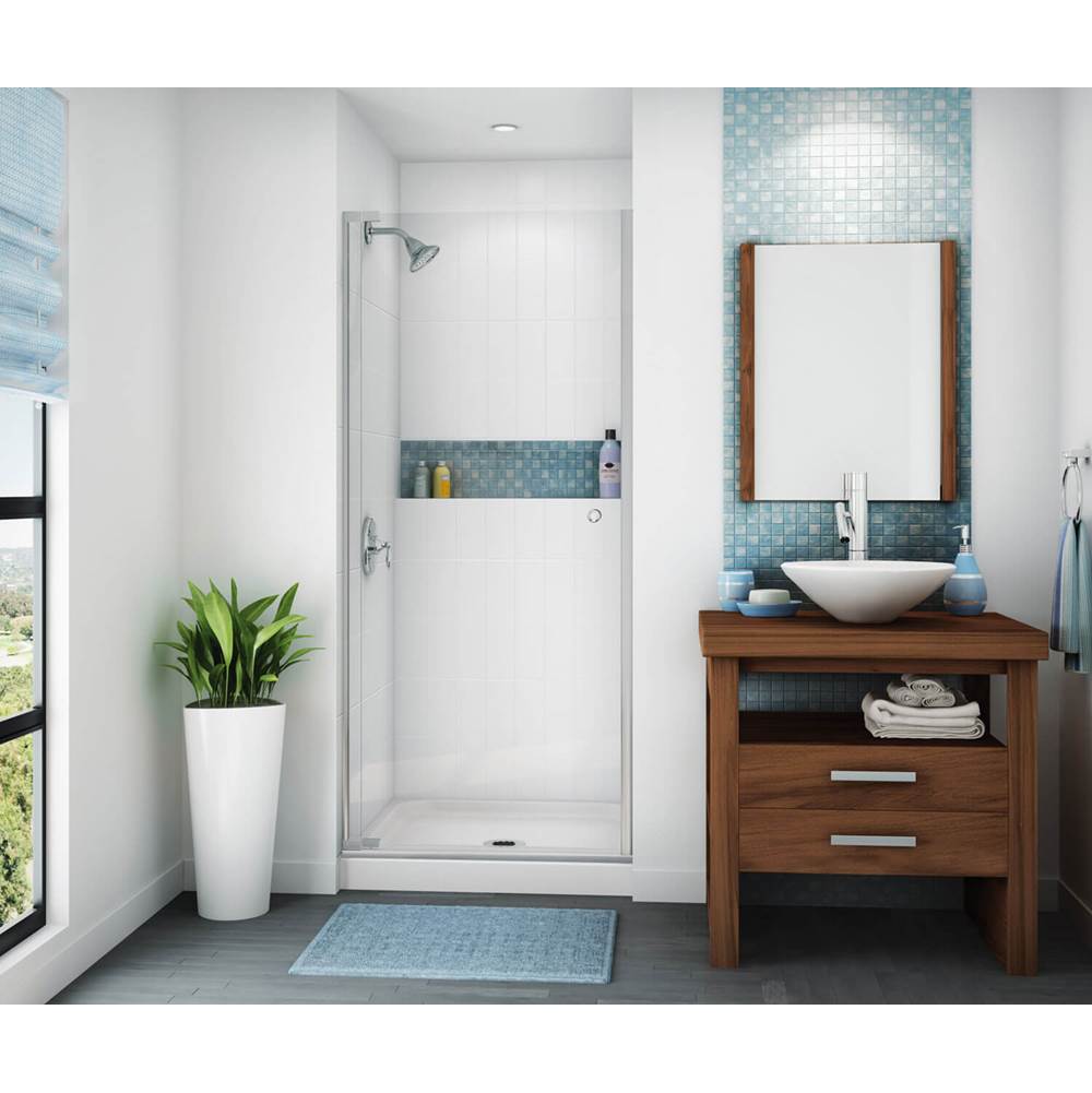 Bathworks ShowroomsMaax CanadaSPL AFR 31.875 in. x 32 in. x 7.875 in. Square Alcove Shower Base with Center Drain in White