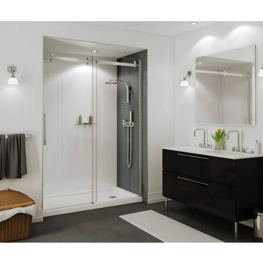 Bathworks ShowroomsMaax CanadaB3 Base 6034 Square Drain Alcove Installation White