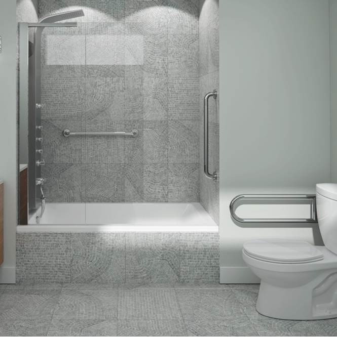 Bathworks ShowroomsNeptune Entrepreneur CanadaASTICA bathtub 30x60 AFR with Tiling Flange, Right drain, White ASTI3060 BD AFR