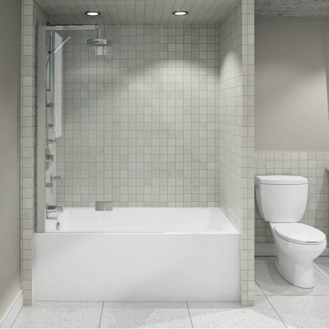 Bathworks ShowroomsNeptune Entrepreneur CanadaPIA bathtub 30x60 AFR with Tiling Flange and Skirt, Left drain, Activ-Air,Biscuit PIA3060 BJG AFR A