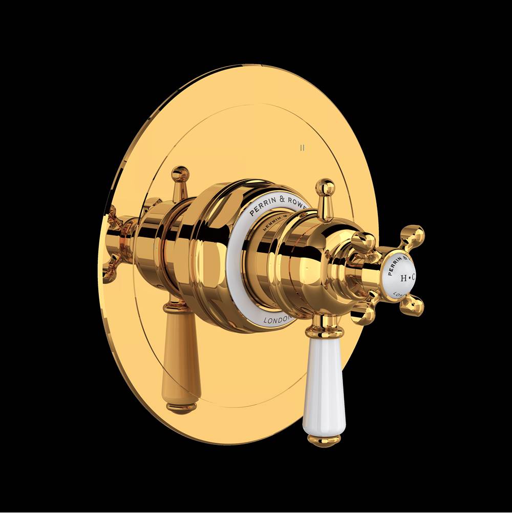 Bathworks ShowroomsPerrin & RoweEdwardian™ 3-way Type T/P (thermostatic/pressure balance) no share coaxial patented trim