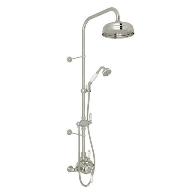 Bathworks ShowroomsPerrin & RoweEdwardian™ 3/4'' Exposed Wall Mount Thermostatic Shower System