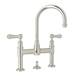 Perrin And Rowe - U.3708LSP-PN-2 - Bridge Bathroom Sink Faucets