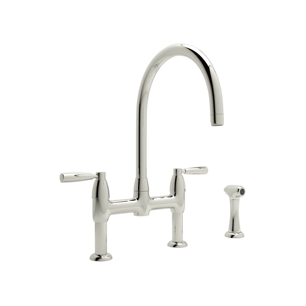 Perrin & Rowe Bridge Kitchen Faucets item U.4273LS-PN-2