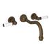 Perrin And Rowe - U.3780L-EB/TO - Wall Mount Tub Fillers