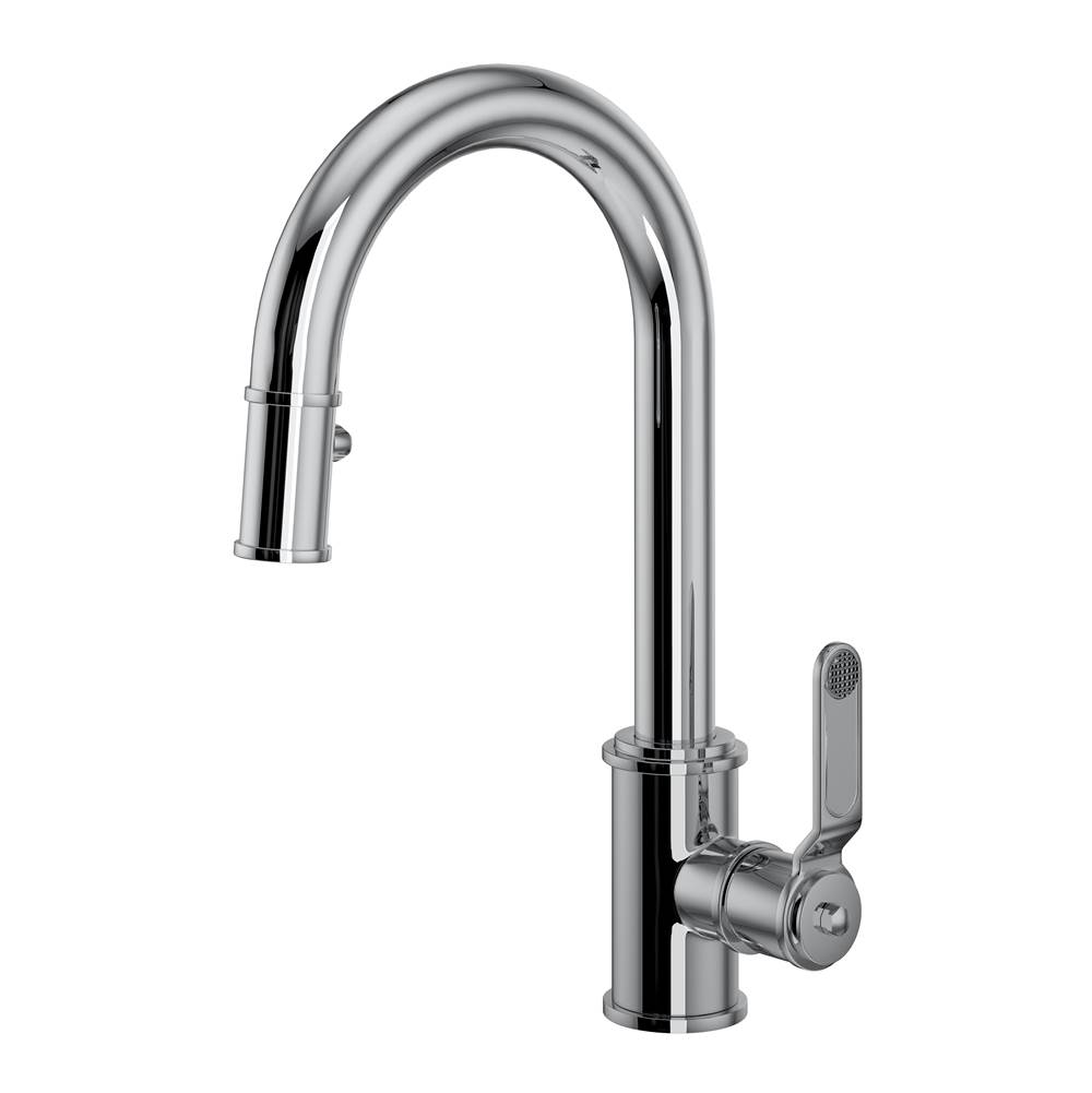 Perrin & Rowe Pull Down Bar Faucets Bar Sink Faucets item U.4543HT-APC-2