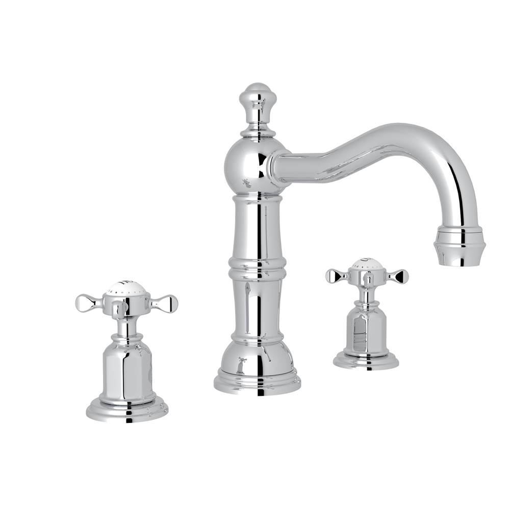 Perrin & Rowe Widespread Bathroom Sink Faucets item U.3721X-APC-2