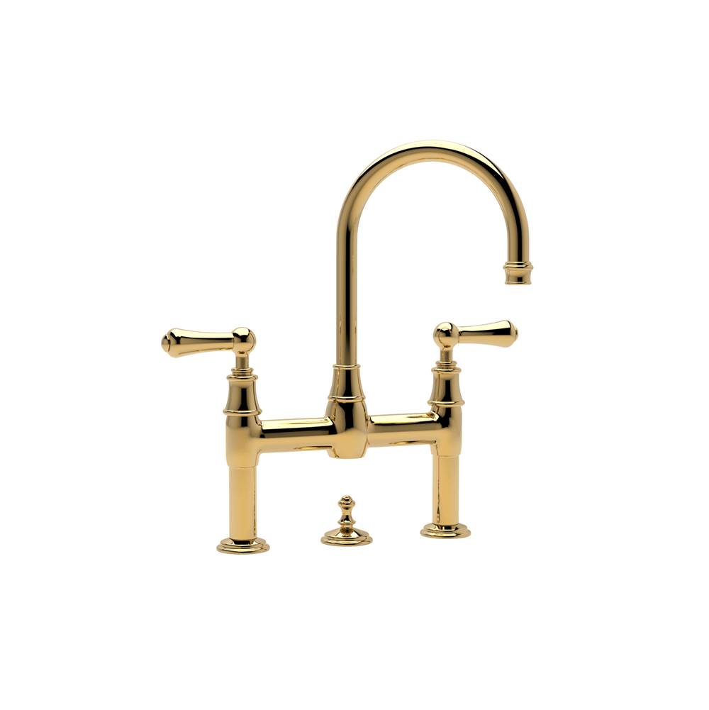 Perrin & Rowe Bridge Bathroom Sink Faucets item U.3708LS-EG-2