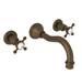 Perrin And Rowe - U.3794X-EB/TO-2 - Wall Mounted Bathroom Sink Faucets
