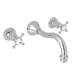 Perrin And Rowe - U.3794X-APC/TO-2 - Wall Mounted Bathroom Sink Faucets