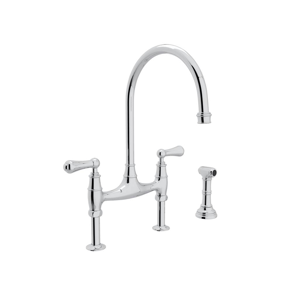 Perrin & Rowe Bridge Kitchen Faucets item U.4719L-APC-2