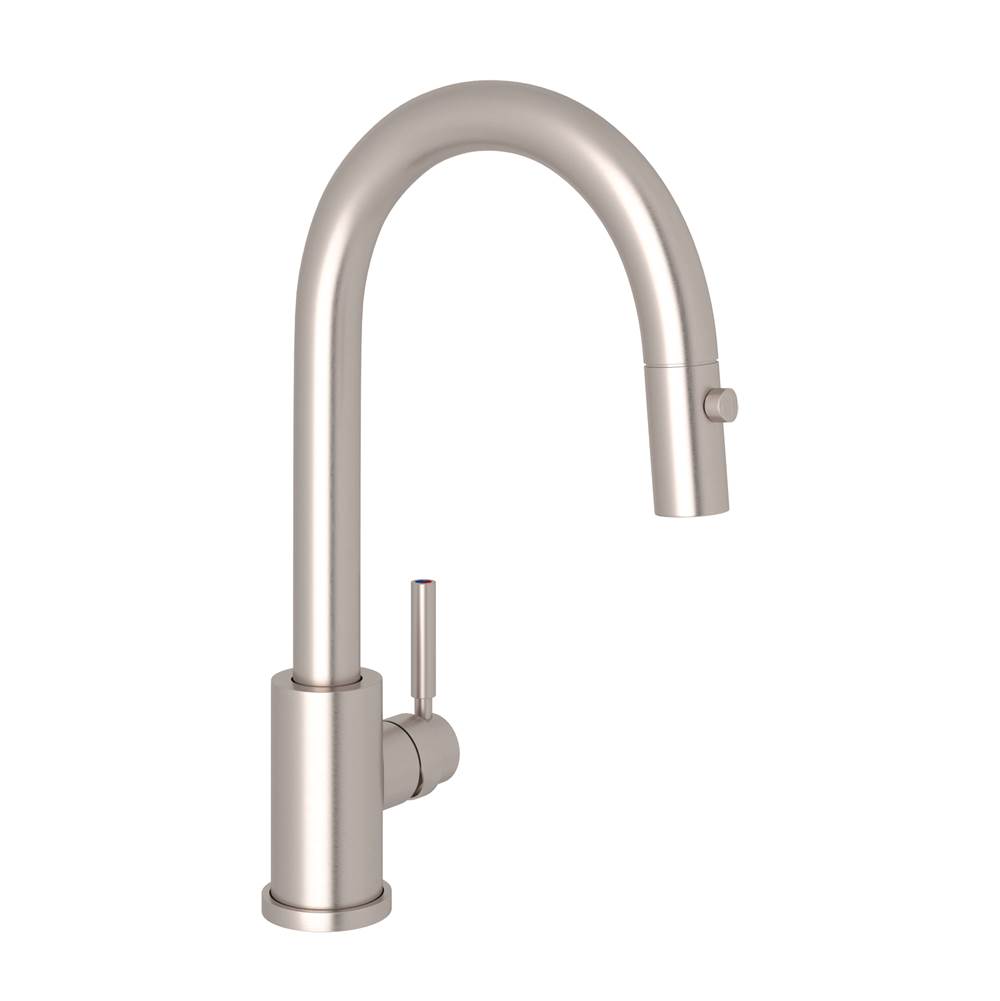 Perrin & Rowe Pull Down Bar Faucets Bar Sink Faucets item U.4043STN-2