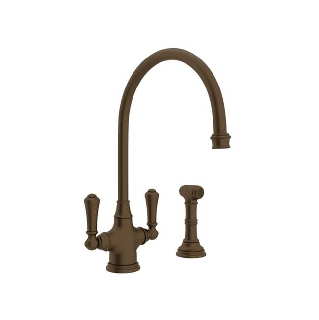 Perrin & Rowe Deck Mount Kitchen Faucets item U.4710EB-2