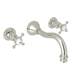 Perrin And Rowe - U.3794X-PN/TO-2 - Wall Mounted Bathroom Sink Faucets