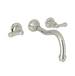 Perrin And Rowe - U.3783LS-PN/TO - Wall Mount Tub Fillers
