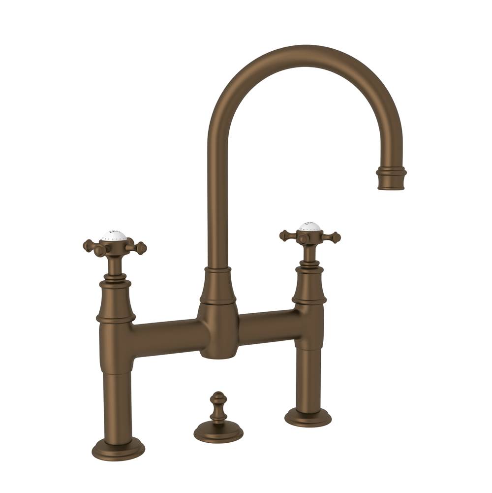 Perrin & Rowe Bridge Bathroom Sink Faucets item U.3709X-EB-2