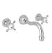 Perrin And Rowe - U.3791X-APC/TO-2 - Wall Mounted Bathroom Sink Faucets