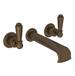 Perrin And Rowe - U.3580L-EB/TO - Wall Mount Tub Fillers