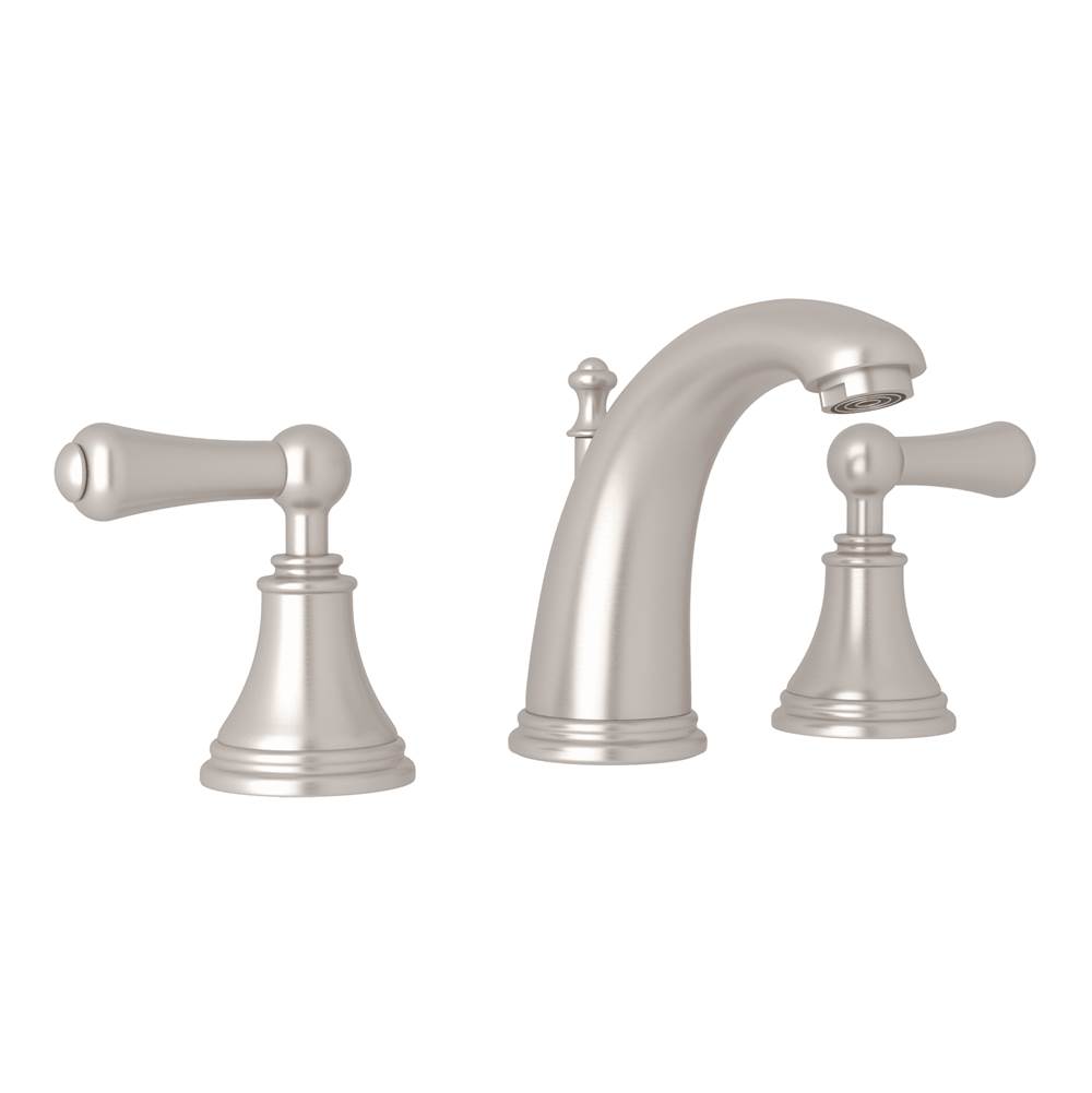 Perrin & Rowe Widespread Bathroom Sink Faucets item U.3712LS-STN-2